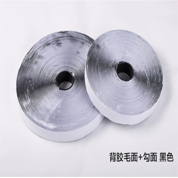 Velcro back adhesive manufacturer direct sales of hook surface back adhesive, wool back adhesive, special adhesive buckle tape for door and window screens - 图片 5