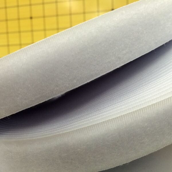 Non-adhesive ordinary sewing Velcro/buckle tape in black and white - 图片 3