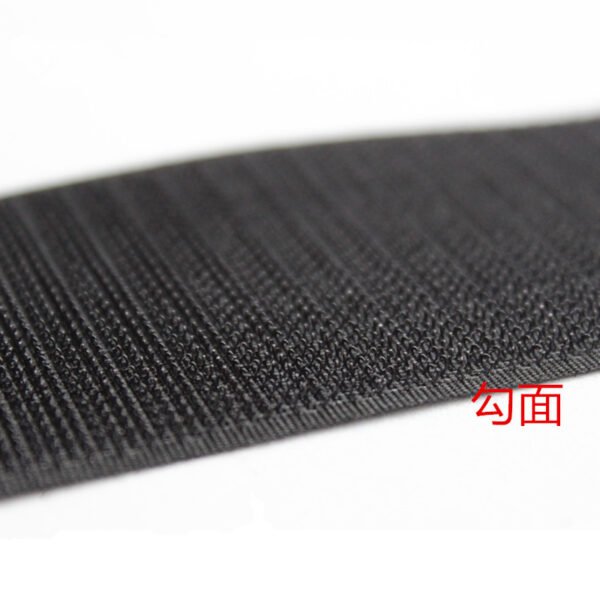Non-adhesive sewn mid-range blended Velcro/black and white Velcro with fasteners - 图片 3