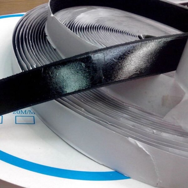 Velcro back adhesive manufacturer direct sales of hook surface back adhesive, wool back adhesive, special adhesive buckle tape for door and window screens - 图片 3