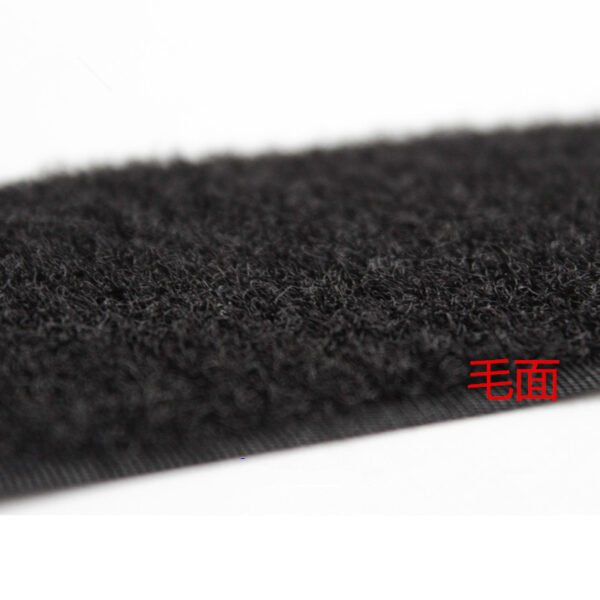 Non-adhesive sewn mid-range blended Velcro/black and white Velcro with fasteners - 图片 2